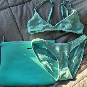 Triangl bikini set maia granada discontinued teal xxs OTHER ORDER WAS CANCELLED